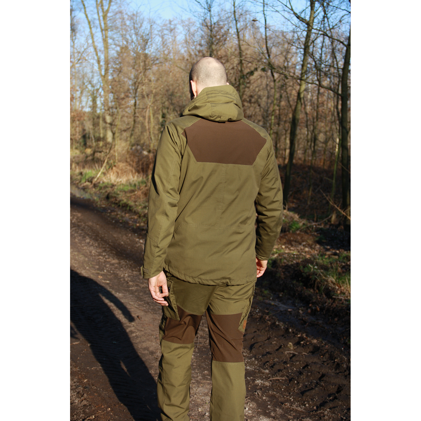 Outdoor Stretchjacke Oak grün/braun | Jacken | Bekleidung | Schmidt Versand  GmbH