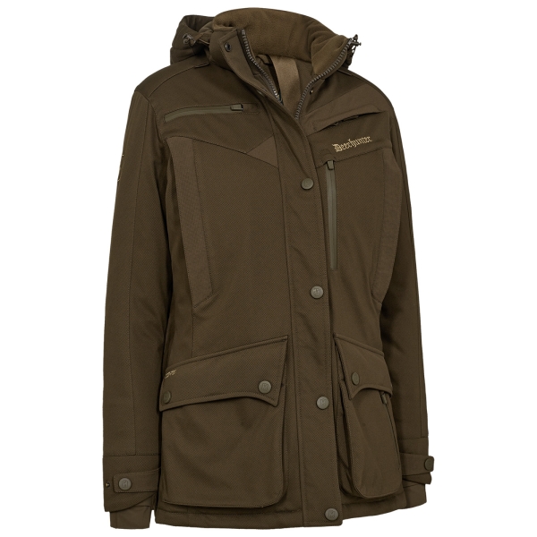 Damen Winterjacke Muflon Pro oliv