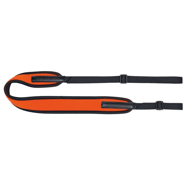 Gewehrriemen Universal Neopren orange/schwarz