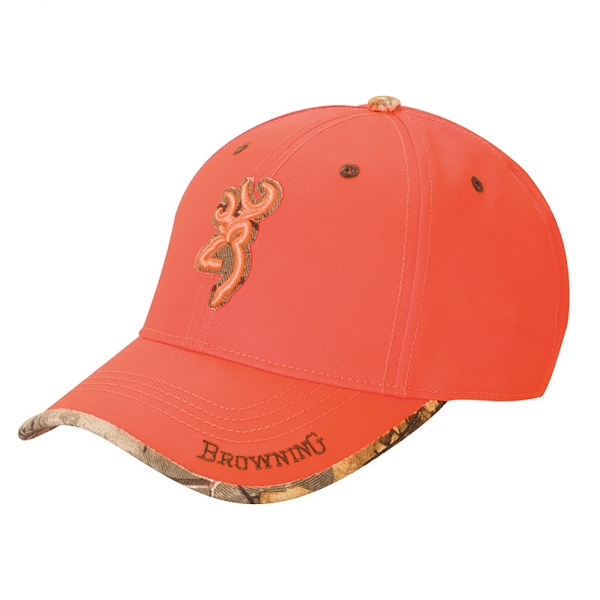 Cap orange/beige camo