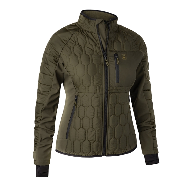 Damen Steppjacke Lady Mossdale oliv