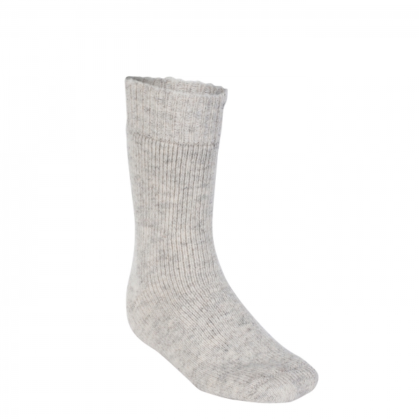 Norweger Socken grau