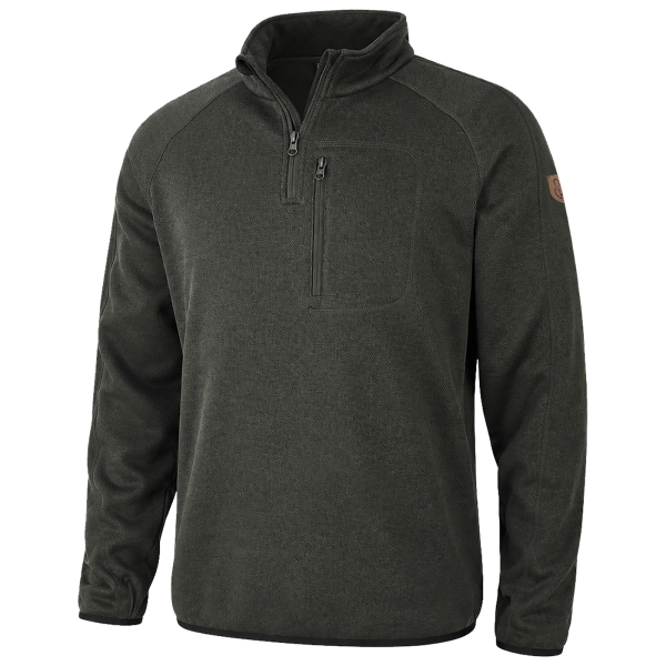 Fleece-Troyer Cedar dunkeloliv/schwarz