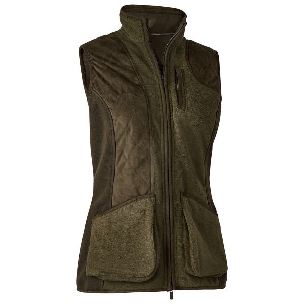 Damen Schießweste Lady Pam oliv/braun