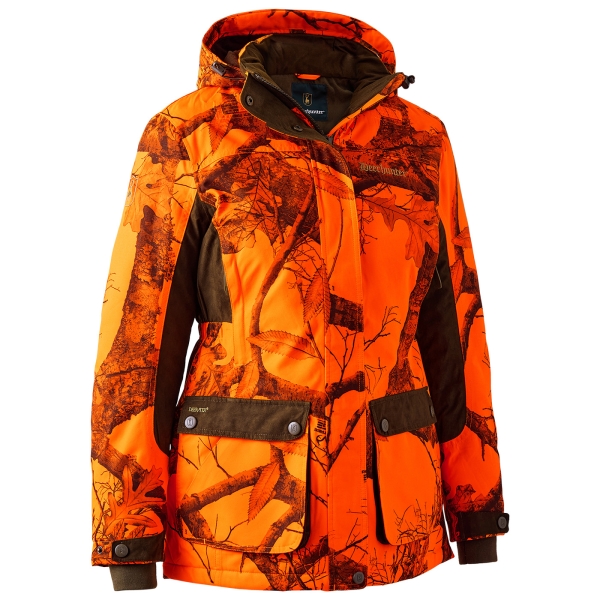 Damen Winterjacke Eagle REALTREE EDGE orange/braun