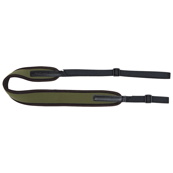 Gewehrriemen Universal Neopren oliv/schwarz