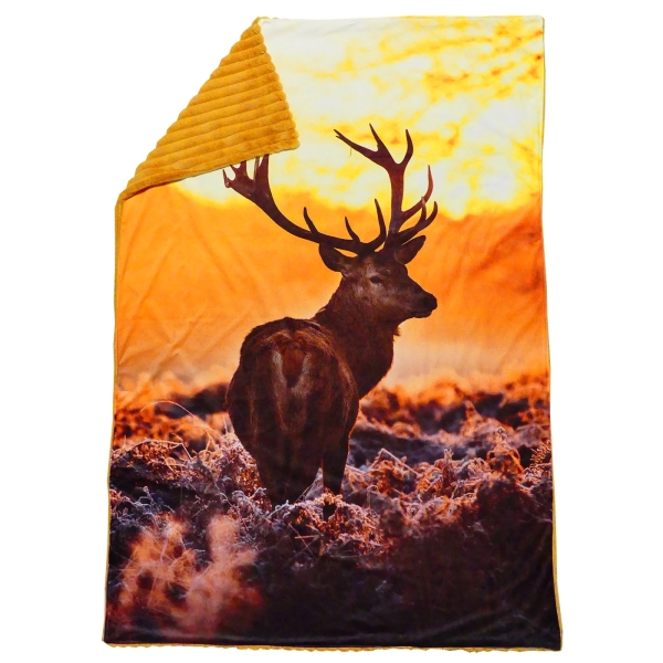 Wendedecke Hirsch 140x200cm