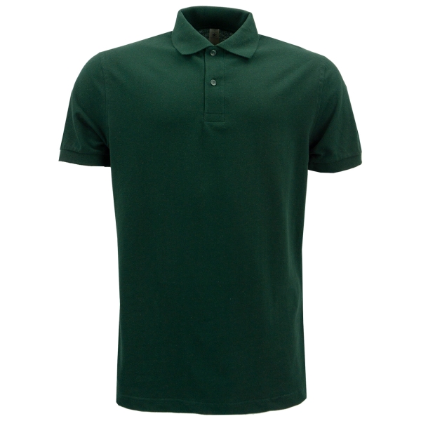 Poloshirt Cotton dunkelgrün
