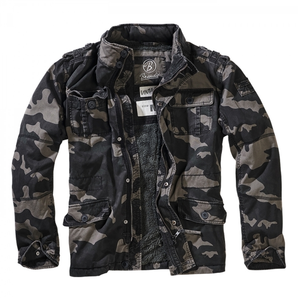 Winterjacke Britannia darkcamo