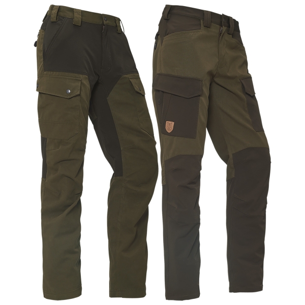 Outdoor-Stretchhosen 2er-Pack (8600+RE1002) oliv/braun + braun/oliv