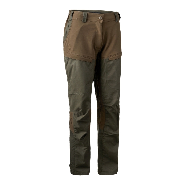 Damen Jagdhose Lady Ann oliv/braun