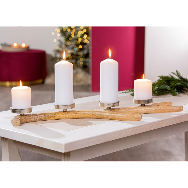 Adventsleuchter Geweih