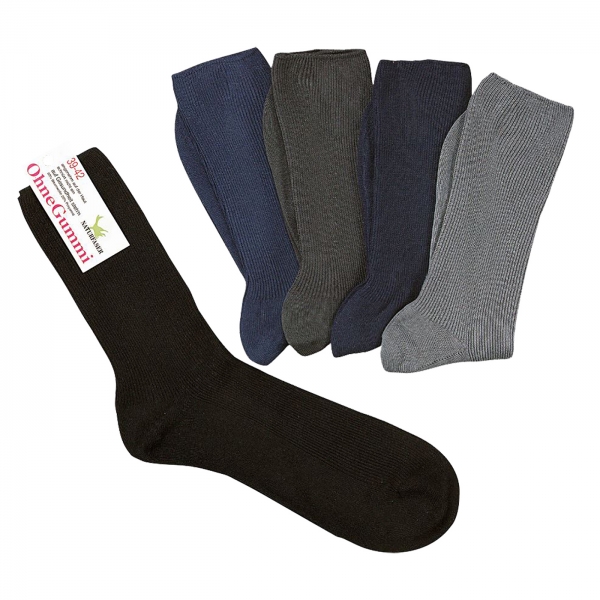 Wellness-Socken 5er Pack schwarz/grau/blau