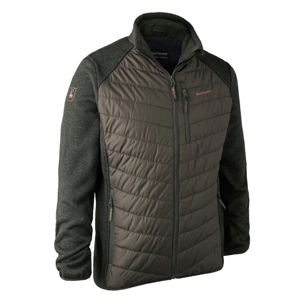 Steppjacke Moor oliv