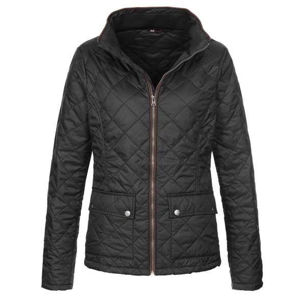 Damen Steppjacke Legacy schwarz