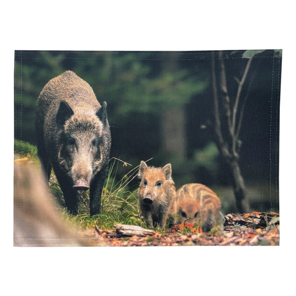 Tischset Wildschwein