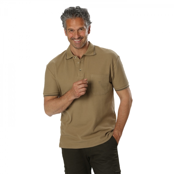 Polo-Shirt khaki