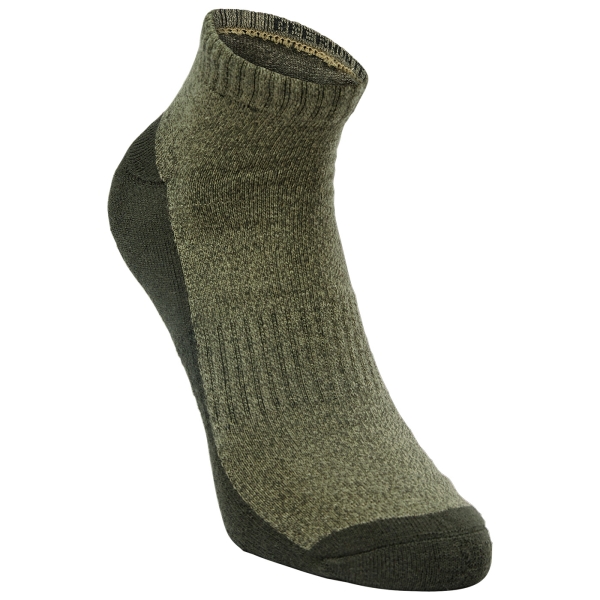 Sneakersocken Hemp Mix oliv