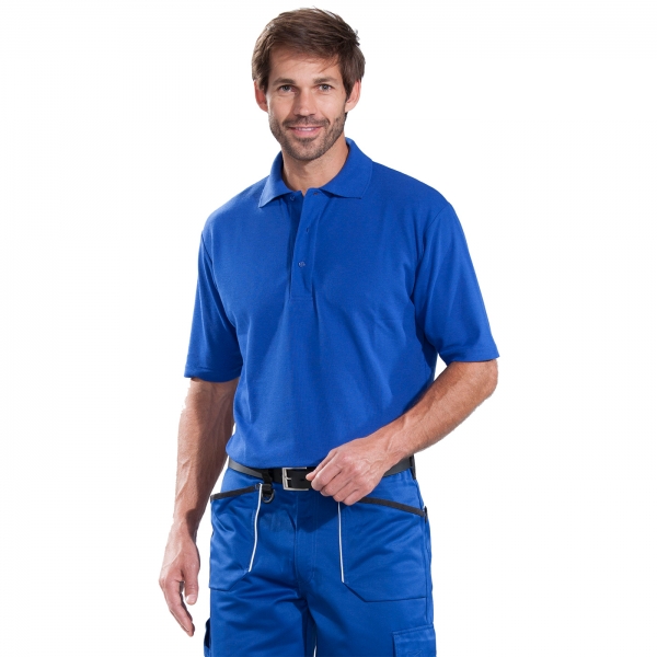 Poloshirt blau