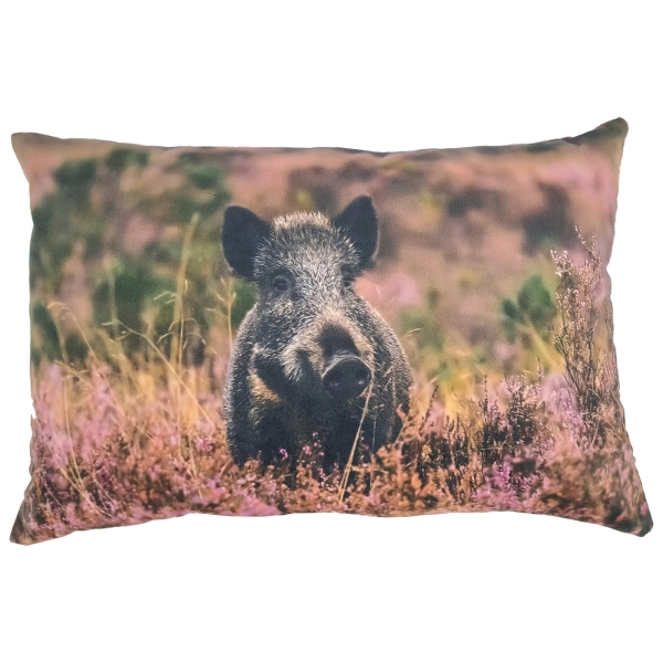 Kissen Wildschwein Natur 40x60cm