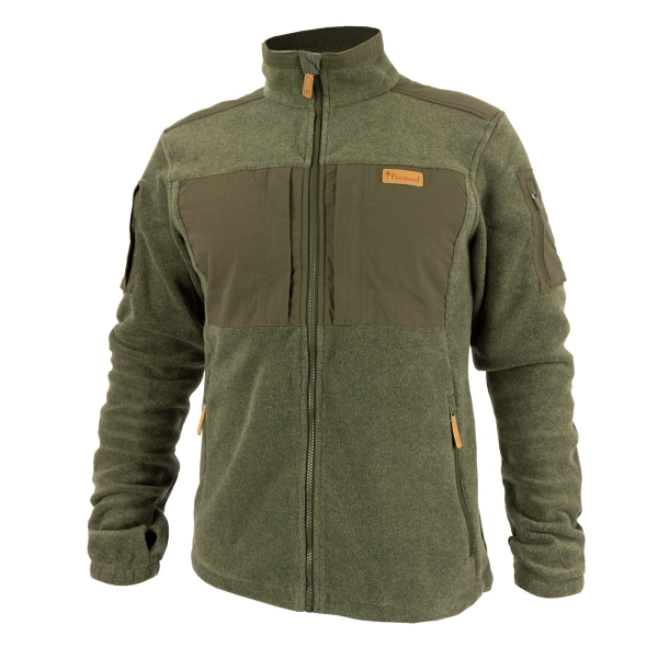 Fleecejacke Lappland Rough oliv/melange