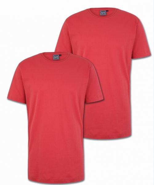 Doppelpack T-Shirts rot