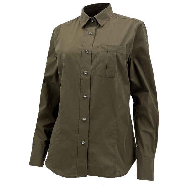 Damen Bluse braun/oliv