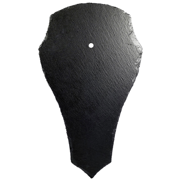 Gehörnbrett Trophäenschiefer für Damhirsch 41,5 x 24 cm