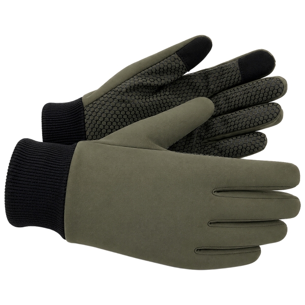 Handschuhe Softgrip oliv/schwarz