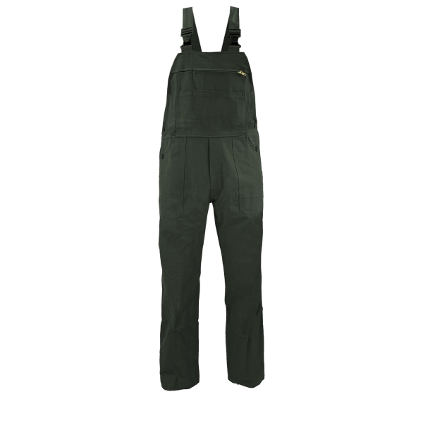 Comfort Latzhose oliv