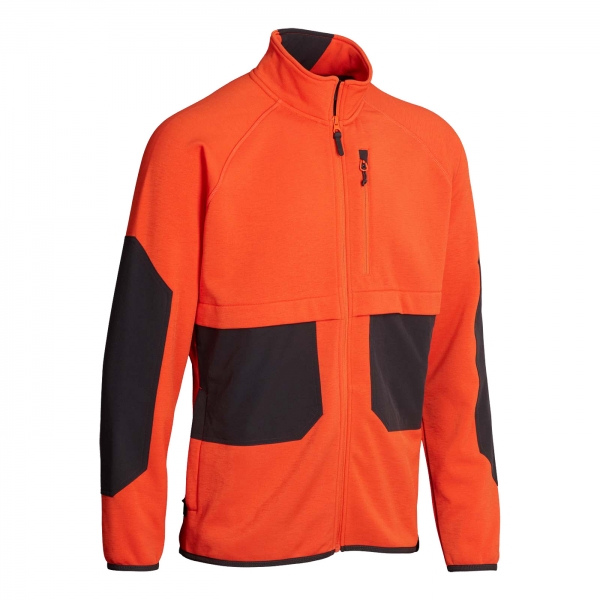 Funktionsjacke BUR orange/schwarz